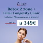 Botox - 2 zone + Filler Longevity