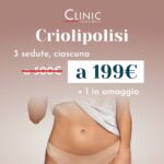 Criolipolisi - 3 sedute + 1 gratis